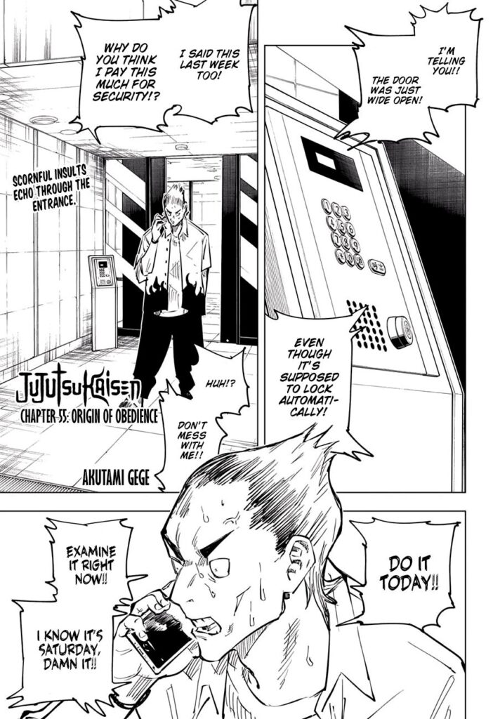 ✔   Jujutsu Kaisen, Chapter 55
