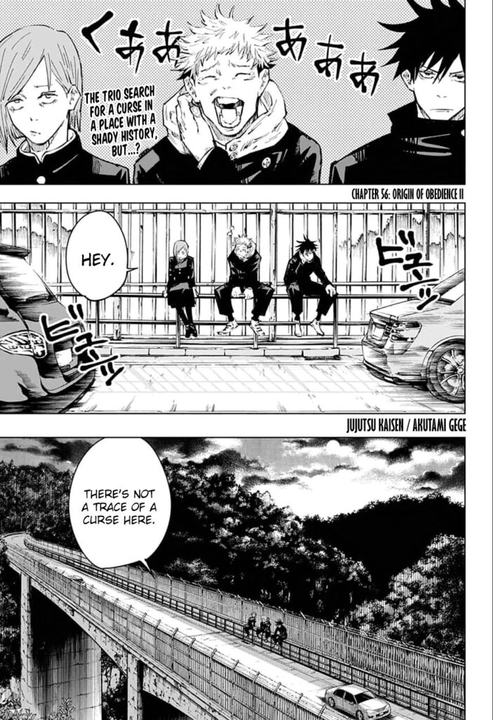 ✔   Jujutsu Kaisen, Chapter 56
