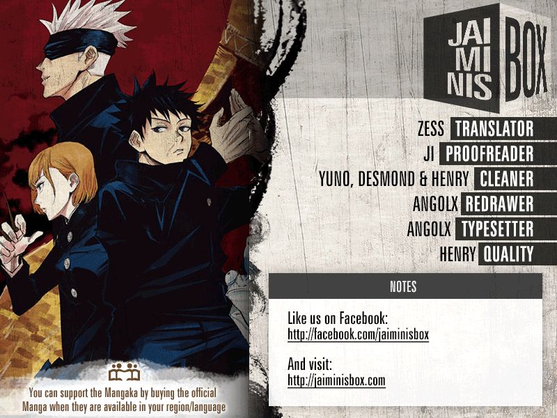 ✔   Jujutsu Kaisen, Chapter 82
