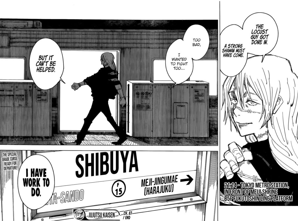 ✔   Jujutsu Kaisen, Chapter 87
