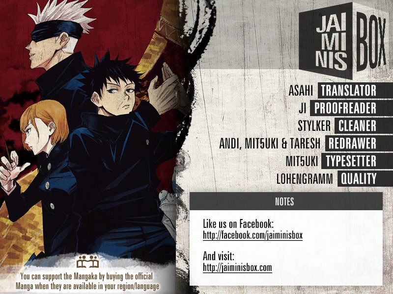 ✔   Jujutsu Kaisen, Chapter 9
